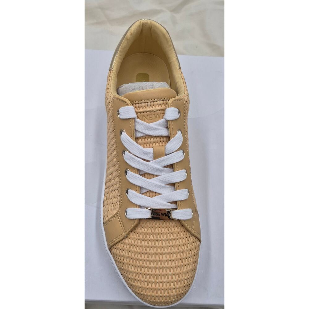 NEW Nine West Gatspy woven chunky platform sneakers women's size 10 - Picture 5 of 9